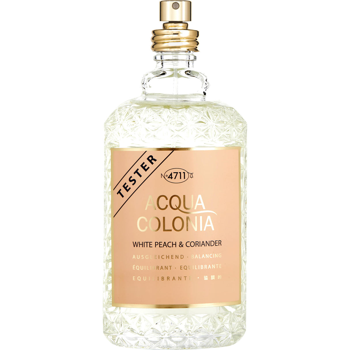 4711 ACQUA COLONIA WHITE PEACH & CORIANDER by 4711 - EAU DE COLOGNE SPRAY 5.7 OZ *TESTER - Women