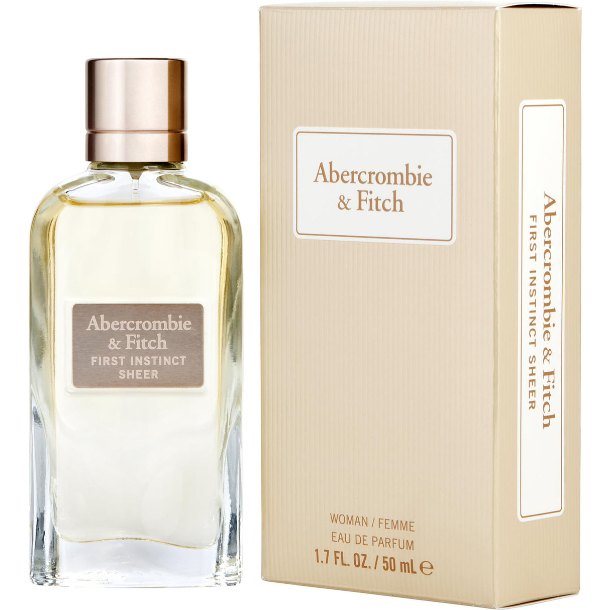 ABERCROMBIE & FITCH FIRST INSTINCT SHEER by Abercrombie & Fitch - EAU DE PARFUM SPRAY 1.7 OZ - Women