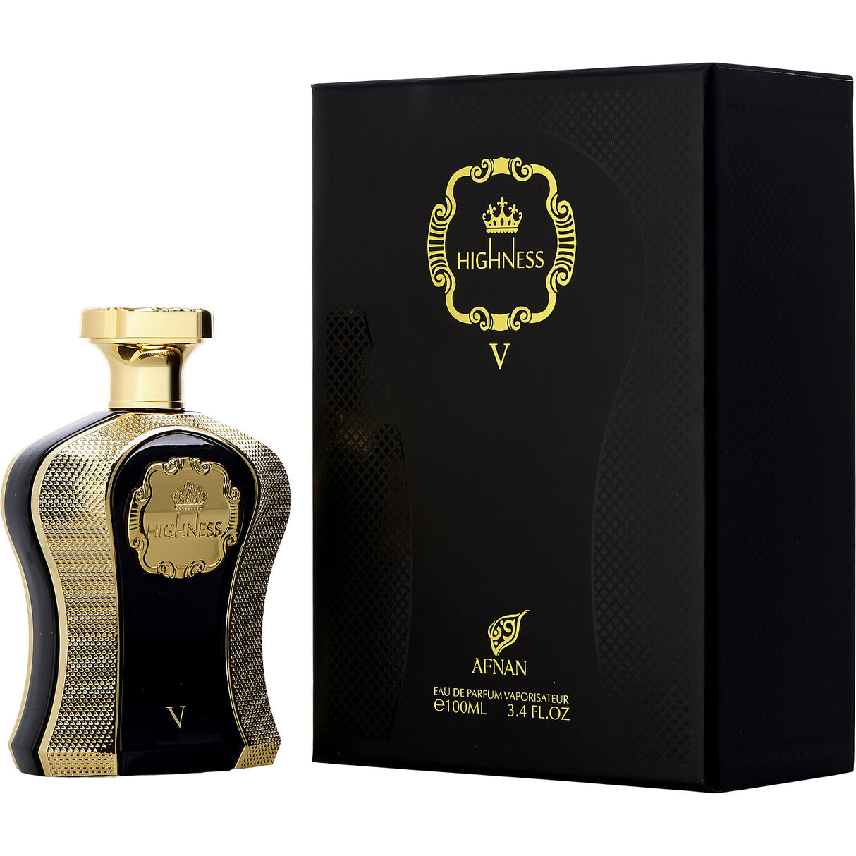 AFNAN HER HIGHNESS BLACK by Afnan Perfumes - EAU DE PARFUM SPRAY 3.4 OZ - Women