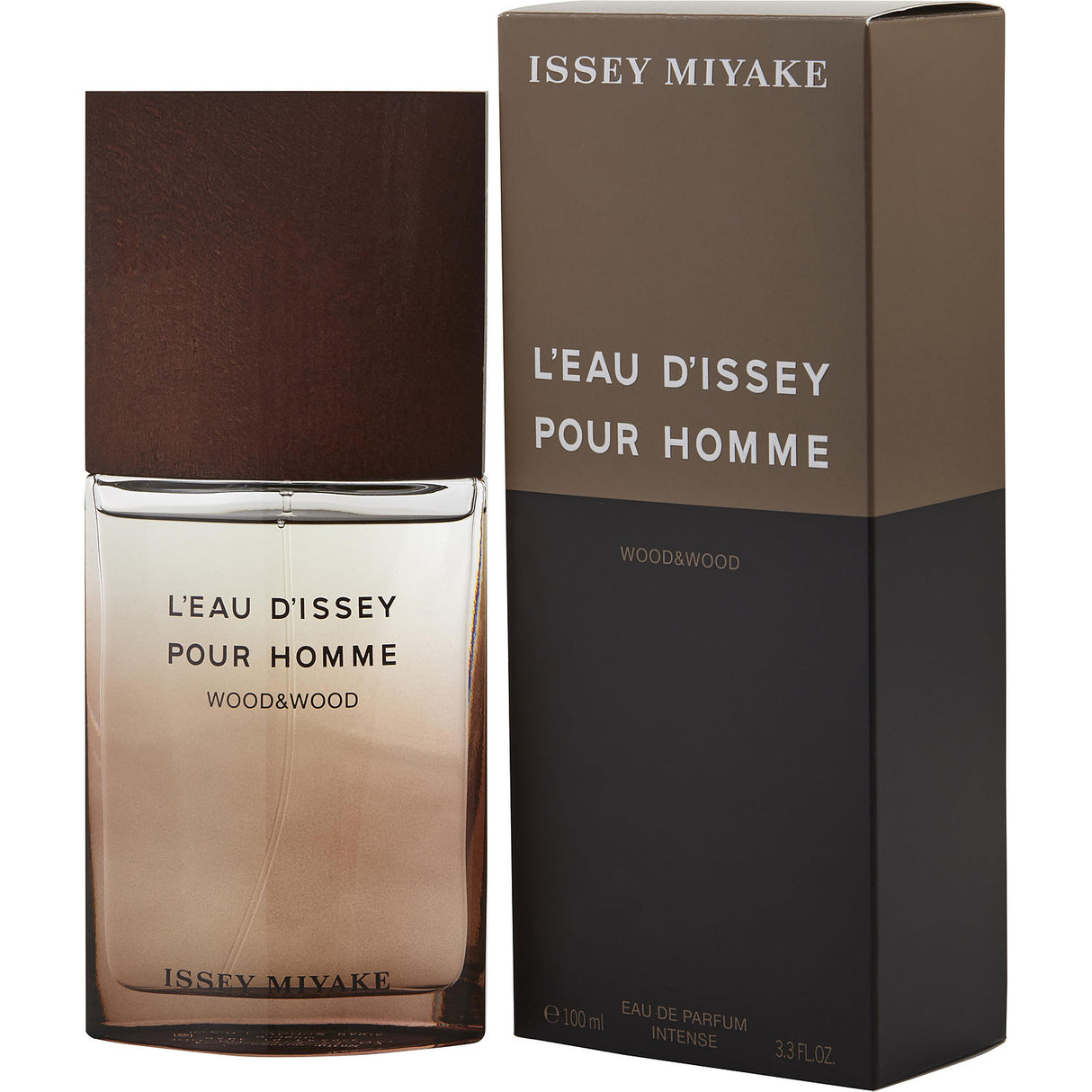 L'EAU D'ISSEY POUR HOMME WOOD & WOOD by Issey Miyake - EAU DE PARFUM INTENSE SPRAY 3.3 OZ - Men