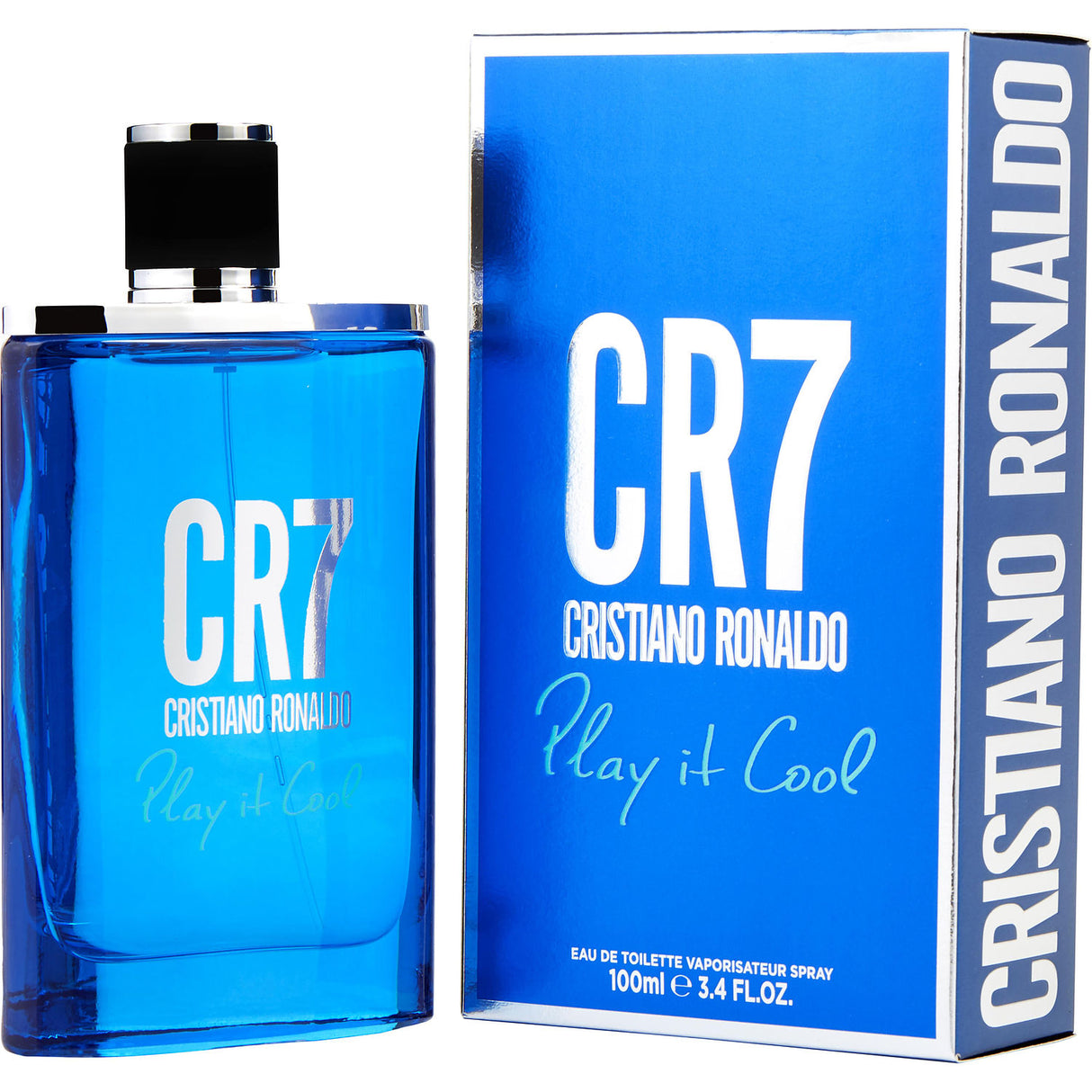 CRISTIANO RONALDO CR7 PLAY IT COOL by Cristiano Ronaldo - EDT SPRAY 3.4 OZ - Men