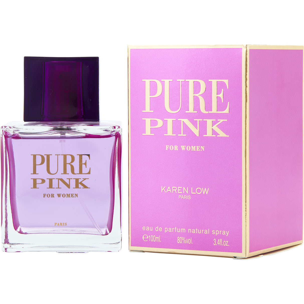 KAREN LOW PURE PINK by Karen Low - EAU DE PARFUM SPRAY 3.4 OZ - Women