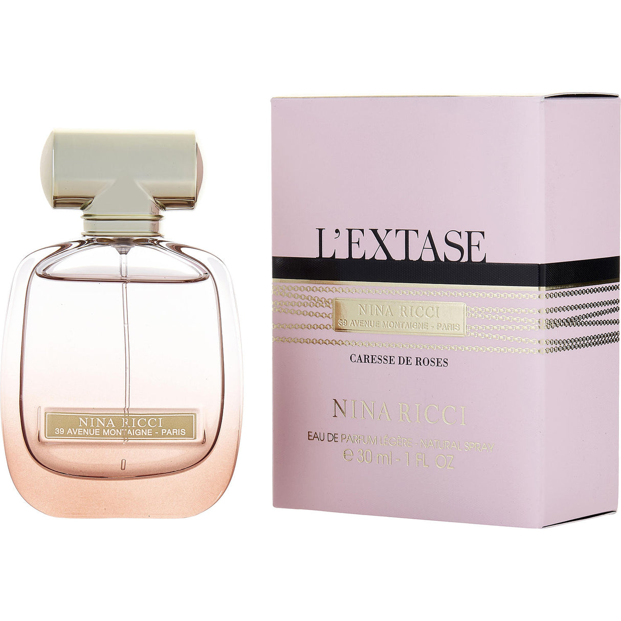 L'EXTASE CARESSE DE ROSES NINA RICCI by Nina Ricci - EAU DE PARFUM LEGERE SPRAY 1 OZ - Women