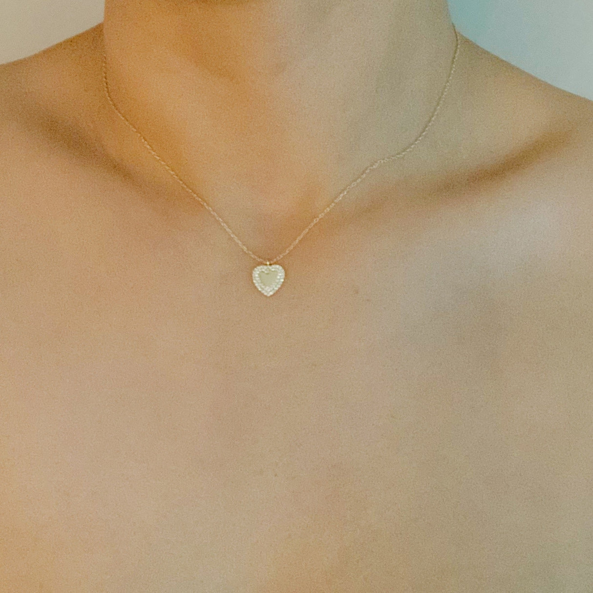 So Pretty Mini Heart Necklace by Ellisonyoung.com