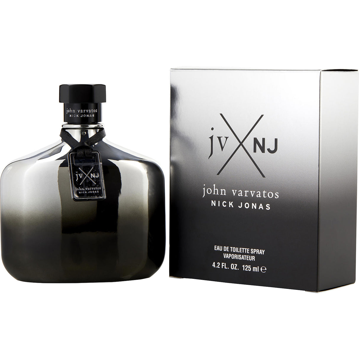 JV X NJ JOHN VARVATOS NICK JONAS SILVER by John Varvatos - EDT SPRAY 4.2 OZ - Men