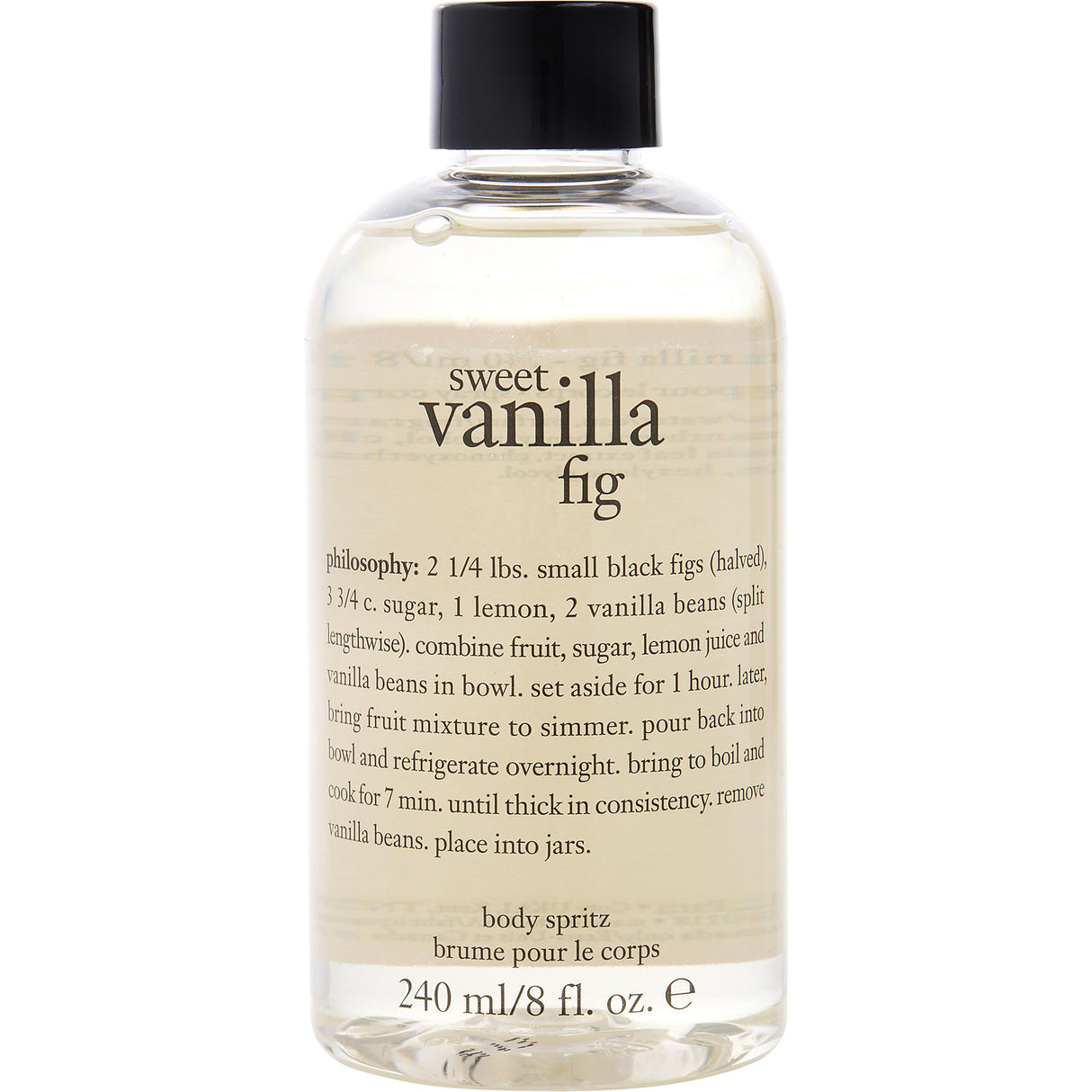 PHILOSOPHY SWEET VANILLA FIG by Philosophy - BODY SPRITZ 8 OZ (NO PUMP) - Women