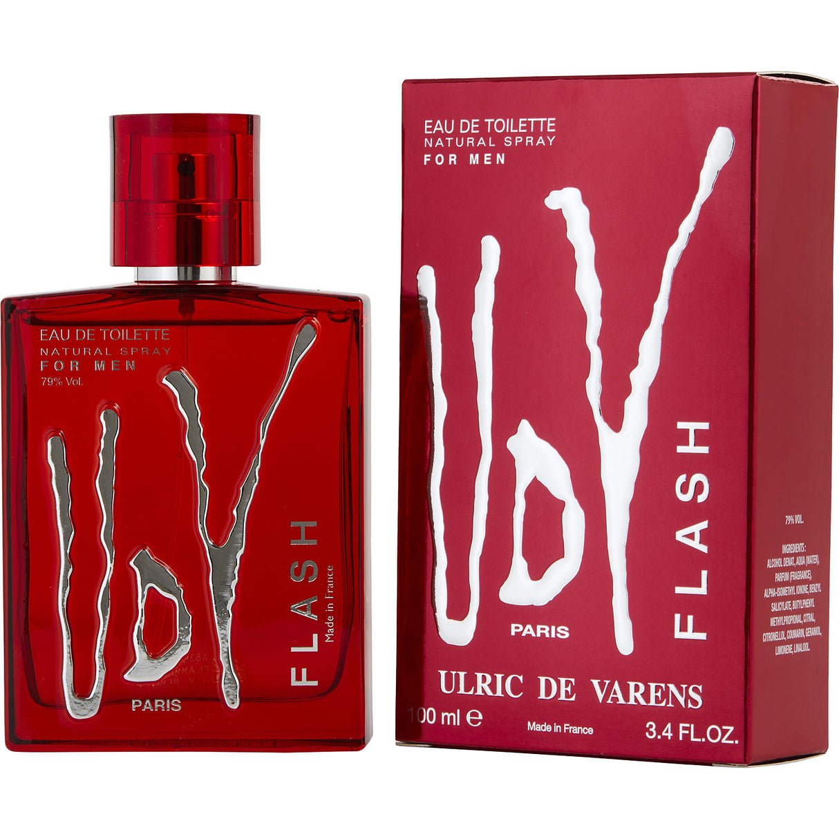 UDV FLASH by Ulric de Varens - EDT SPRAY 3.4 OZ - Men