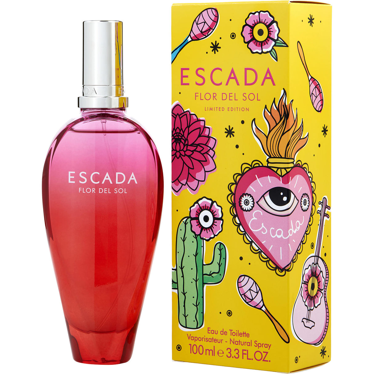 ESCADA FLOR DEL SOL by Escada - EDT SPRAY 3.3 OZ (LIMITED EDITION) - Women