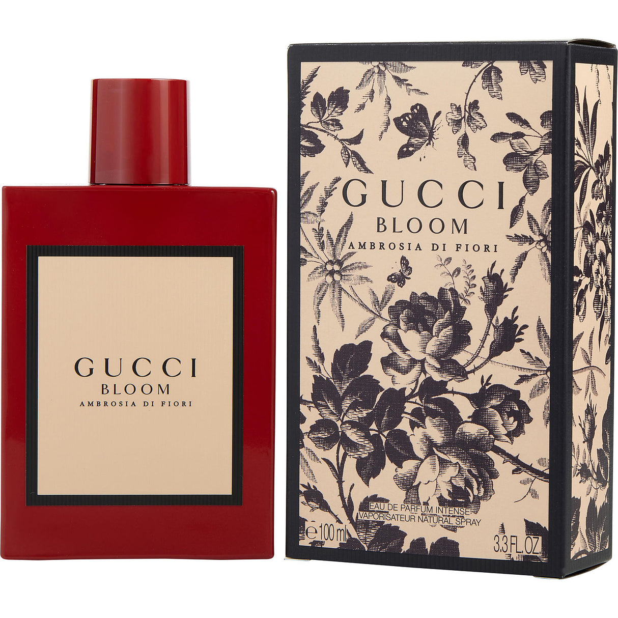 GUCCI BLOOM AMBROSIA DI FIORI by Gucci - EAU DE PARFUM INTENSE SPRAY 3.3 OZ - Women