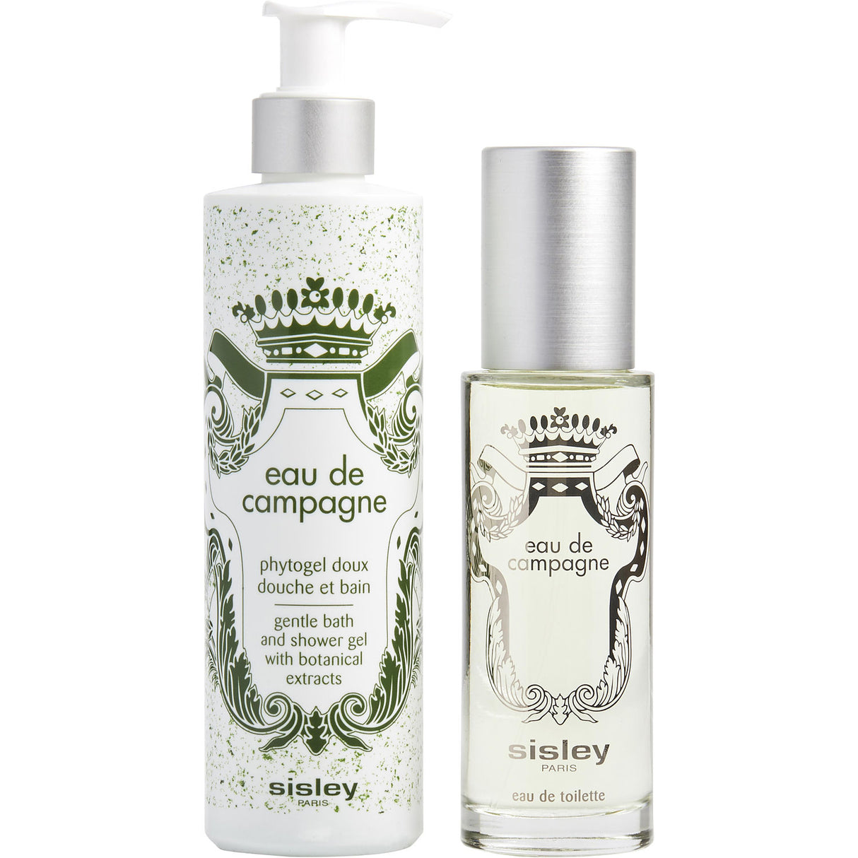 EAU DE CAMPAGNE by Sisley - EDT SPRAY 3.3 OZ & BATH AND SHOWER GEL 8.4 OZ - Unisex