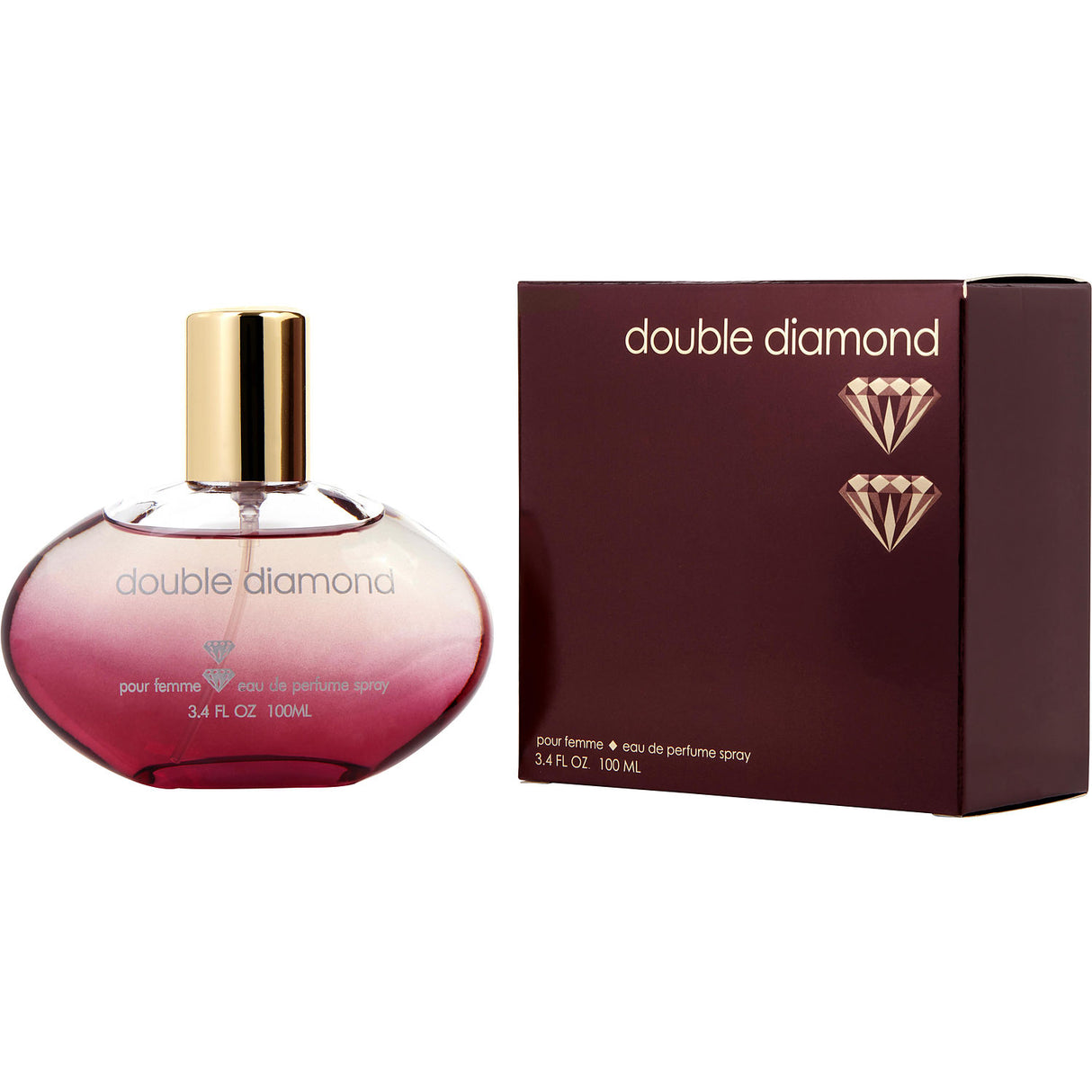 DOUBLE DIAMOND by YZY PERFUME - EAU DE PARFUM SPRAY 3.4 OZ - Women