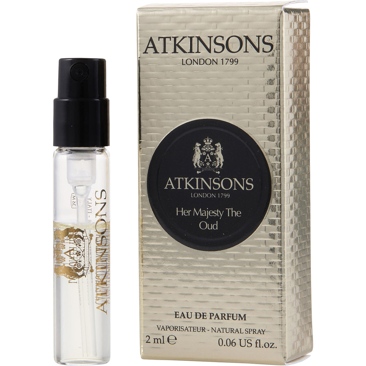 ATKINSONS HER MAJESTY THE OUD by Atkinsons - EAU DE PARFUM SPRAY 0.06 OZ VIAL - Women