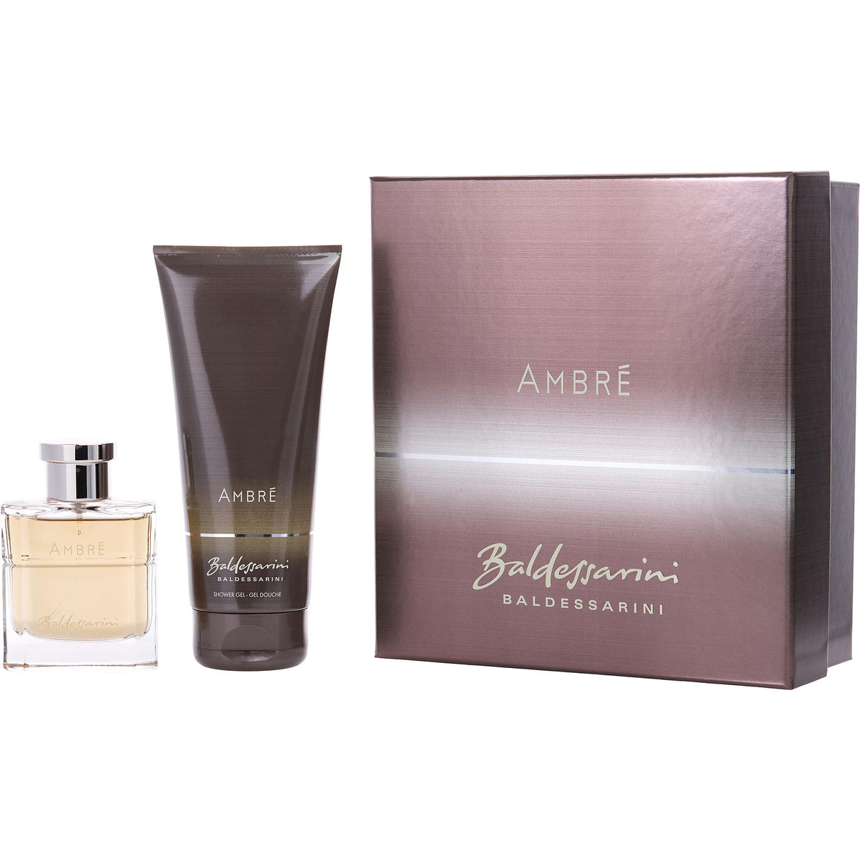 BALDESSARINI AMBRE by Baldessarini - EDT SPRAY 1.7 OZ & SHOWER GEL 6.8 OZ - Men