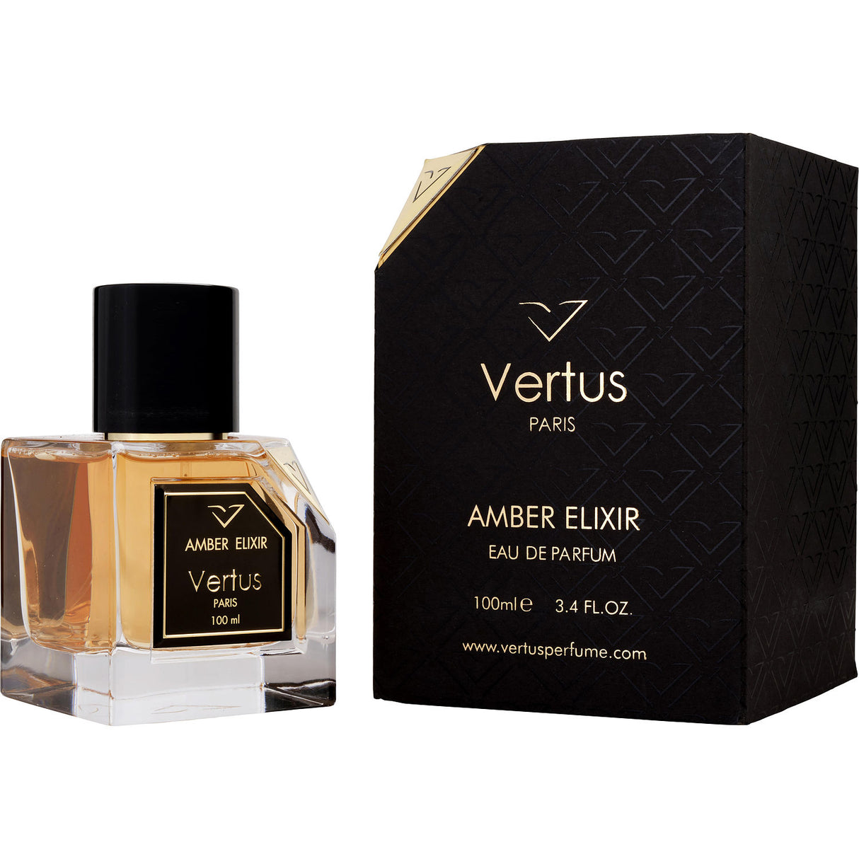 VERTUS AMBER ELIXIR by Vertus - EAU DE PARFUM SPRAY 3.4 OZ - Unisex