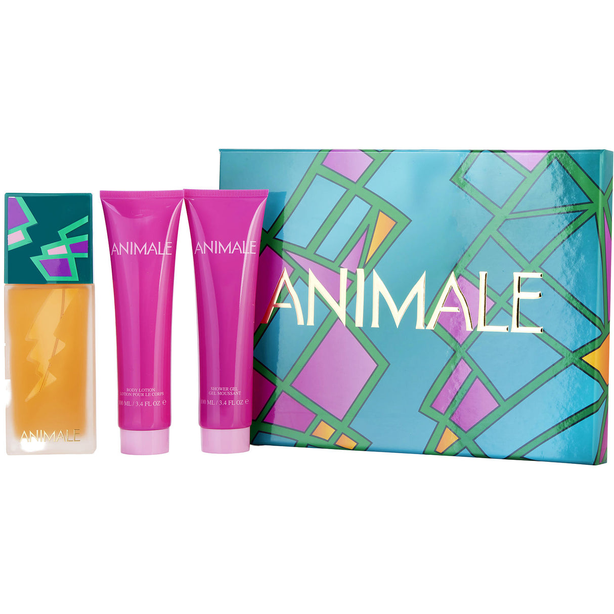 ANIMALE by Animale Parfums - EAU DE PARFUM SPRAY 3.4 OZ & BODY LOTION 3.4 OZ & SHOWER GEL 3.4 OZ - Women