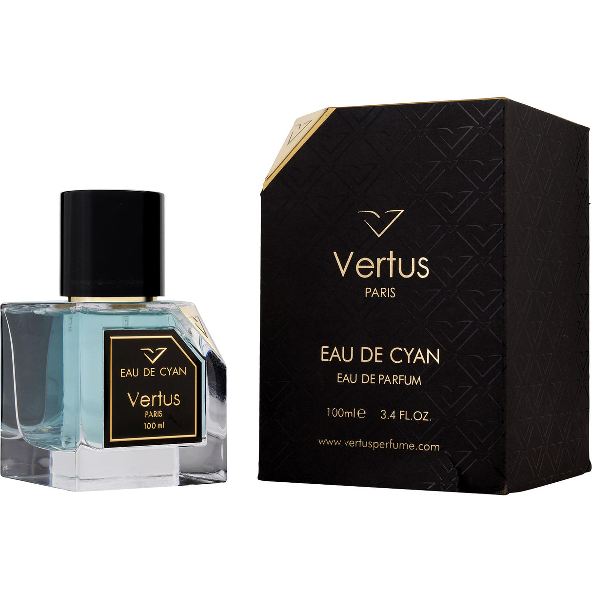 VERTUS EAU DE CYAN by Vertus - EAU DE PARFUM SPRAY 3.4 OZ - Unisex