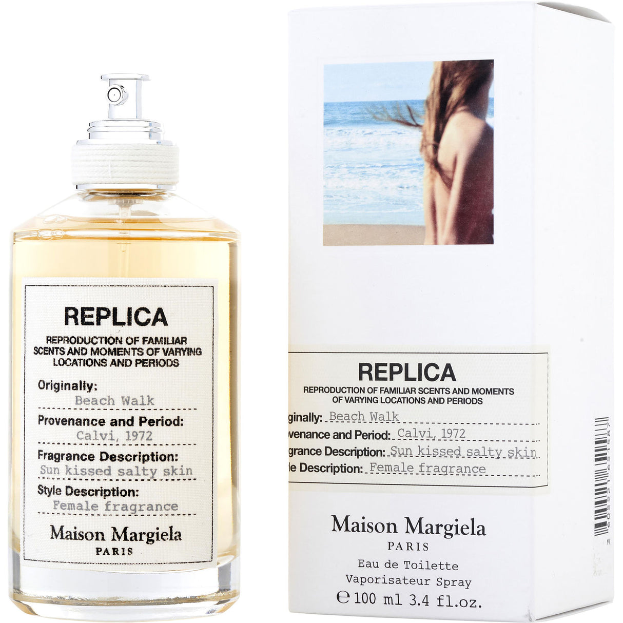 REPLICA BEACH WALK by Maison Margiela - EDT SPRAY 3.4 OZ - Women