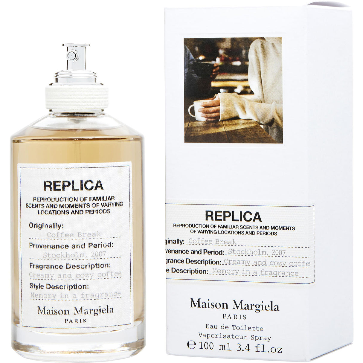 REPLICA COFFEE BREAK by Maison Margiela - EDT SPRAY 3.4 OZ - Unisex