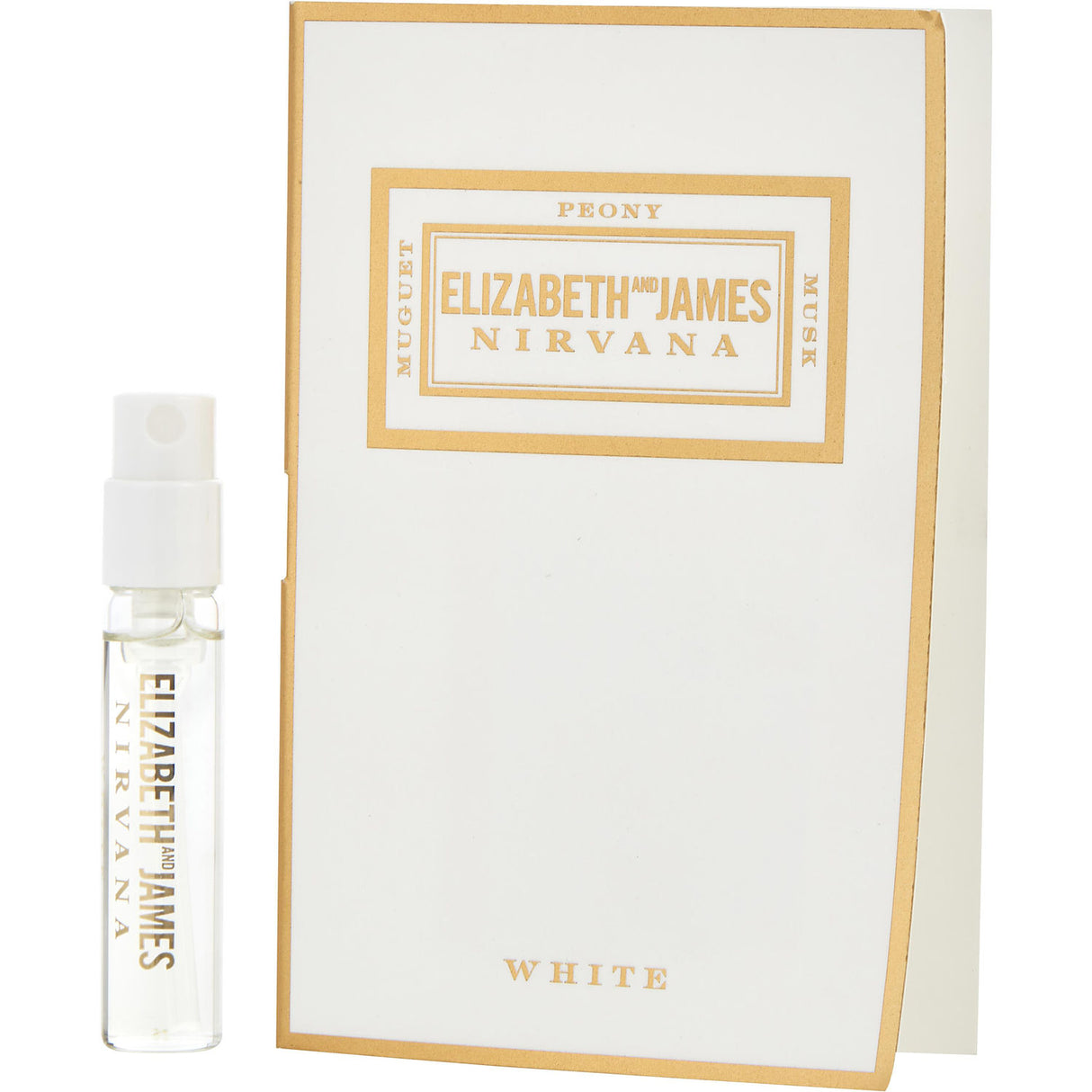 NIRVANA WHITE by Elizabeth and James - EAU DE PARFUM SPRAY VIAL ON CARD - Women