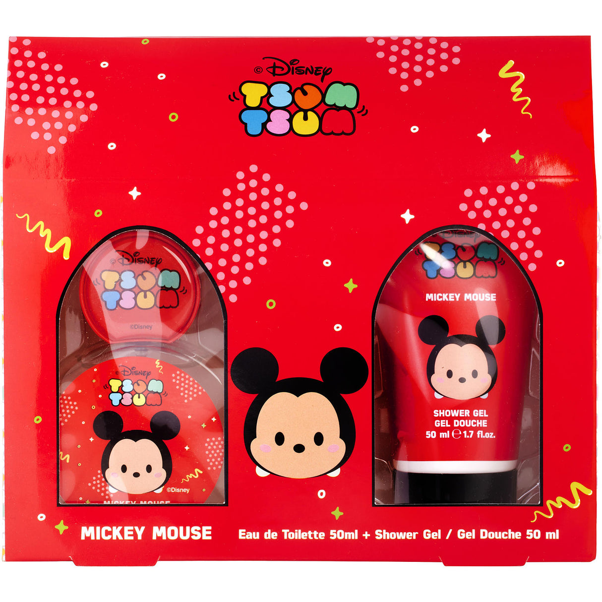 DISNEY TSUM TSUM MICKEY MOUSE by Disney - EDT SPRAY 1.7 OZ & SHOWER GEL 1.7 OZ - Men