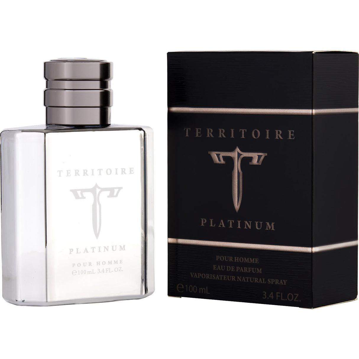 TERRITOIRE PLATINUM by YZY PERFUME - EAU DE PARFUM SPRAY 3.4 OZ - Men