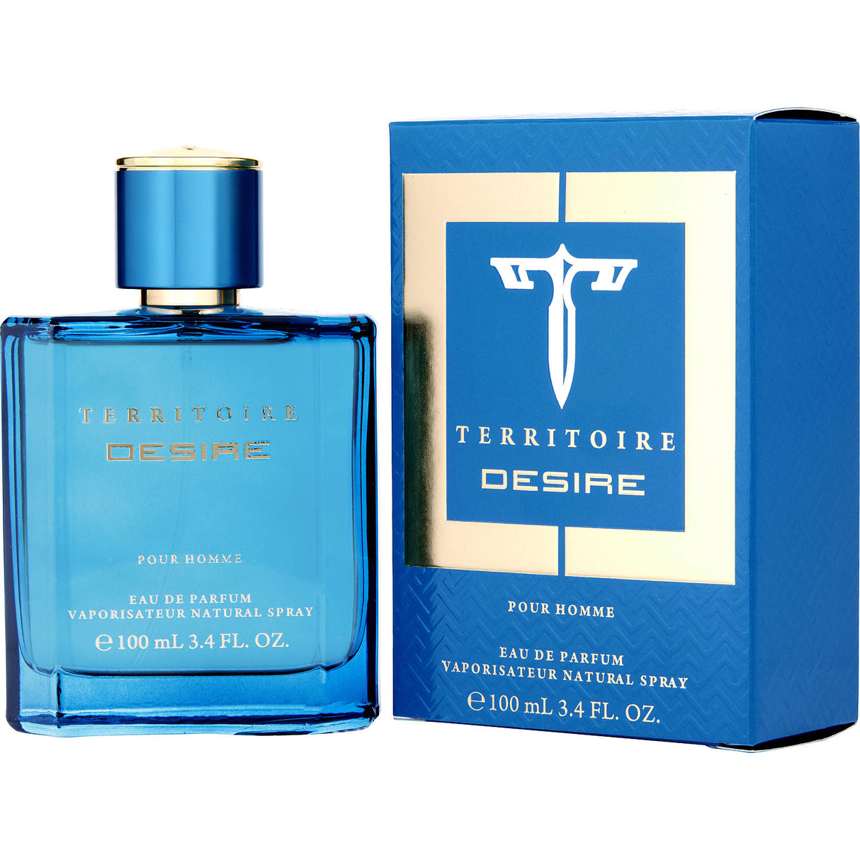 TERRITOIRE DESIRE by YZY PERFUME - EAU DE PARFUM SPRAY 3.4 OZ - Men