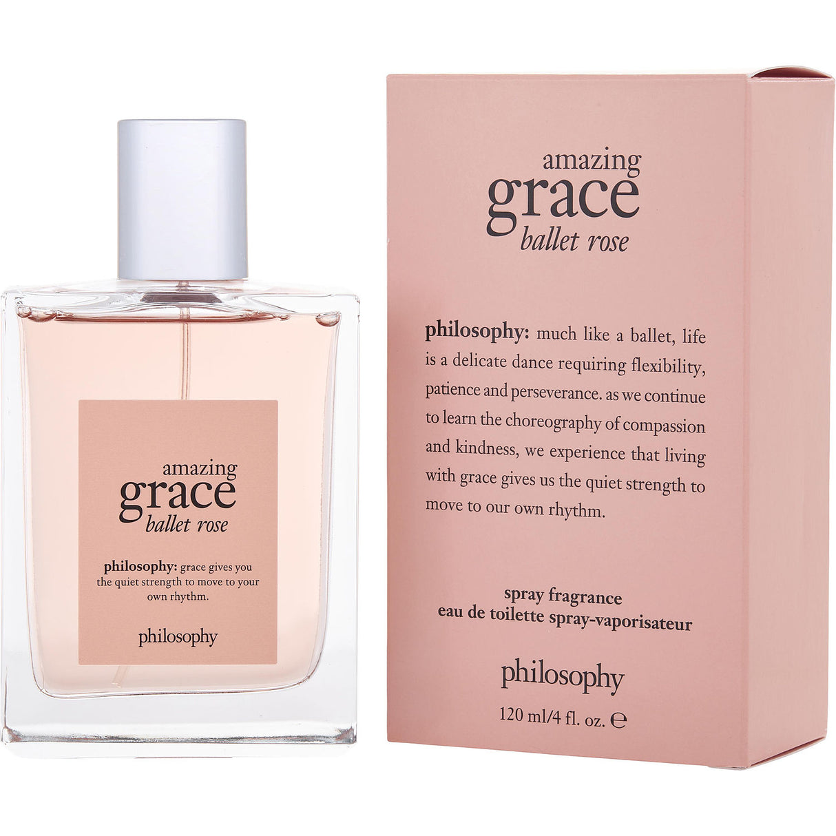 PHILOSOPHY AMAZING GRACE BALLET ROSE by Philosophy - EDT SPRAY 4 OZ - Women