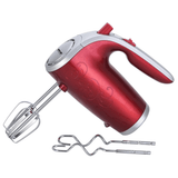 Better Chef 5-Speed 150W Hand Mixer with Silver Accents and Storage Clip by Jupiter Gear Home