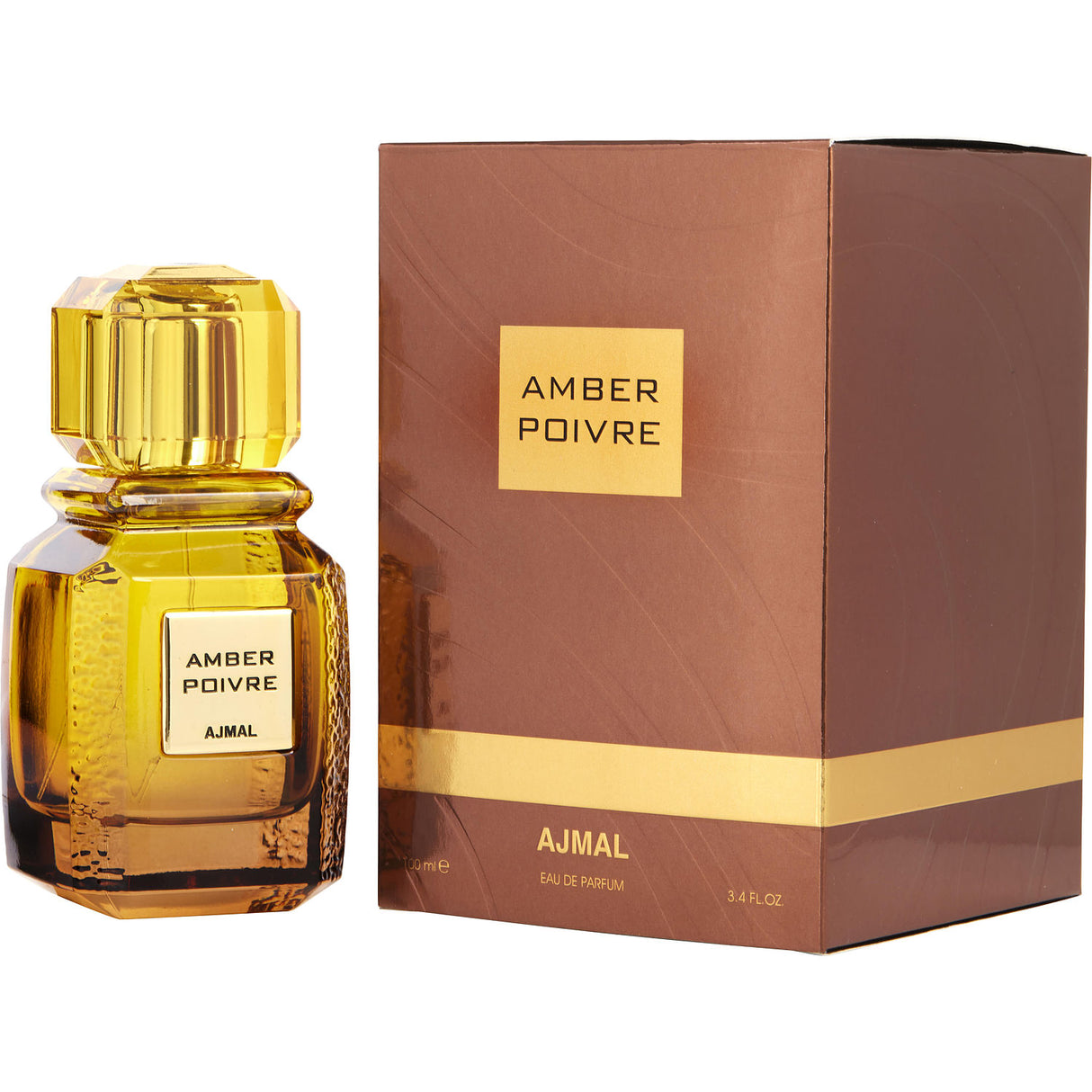 AJMAL AMBER POIVRE by Ajmal - EAU DE PARFUM SPRAY 3.4 OZ - Unisex