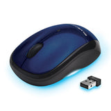 BlueDiamond - Track Mobile- Travel Wireless Mouse Blue by Level Up Desks