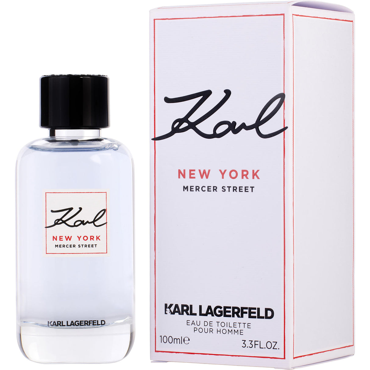 KARL LAGERFELD NEW YORK MERCER STREET by Karl Lagerfeld - EDT SPRAY 3.4 OZ - Men