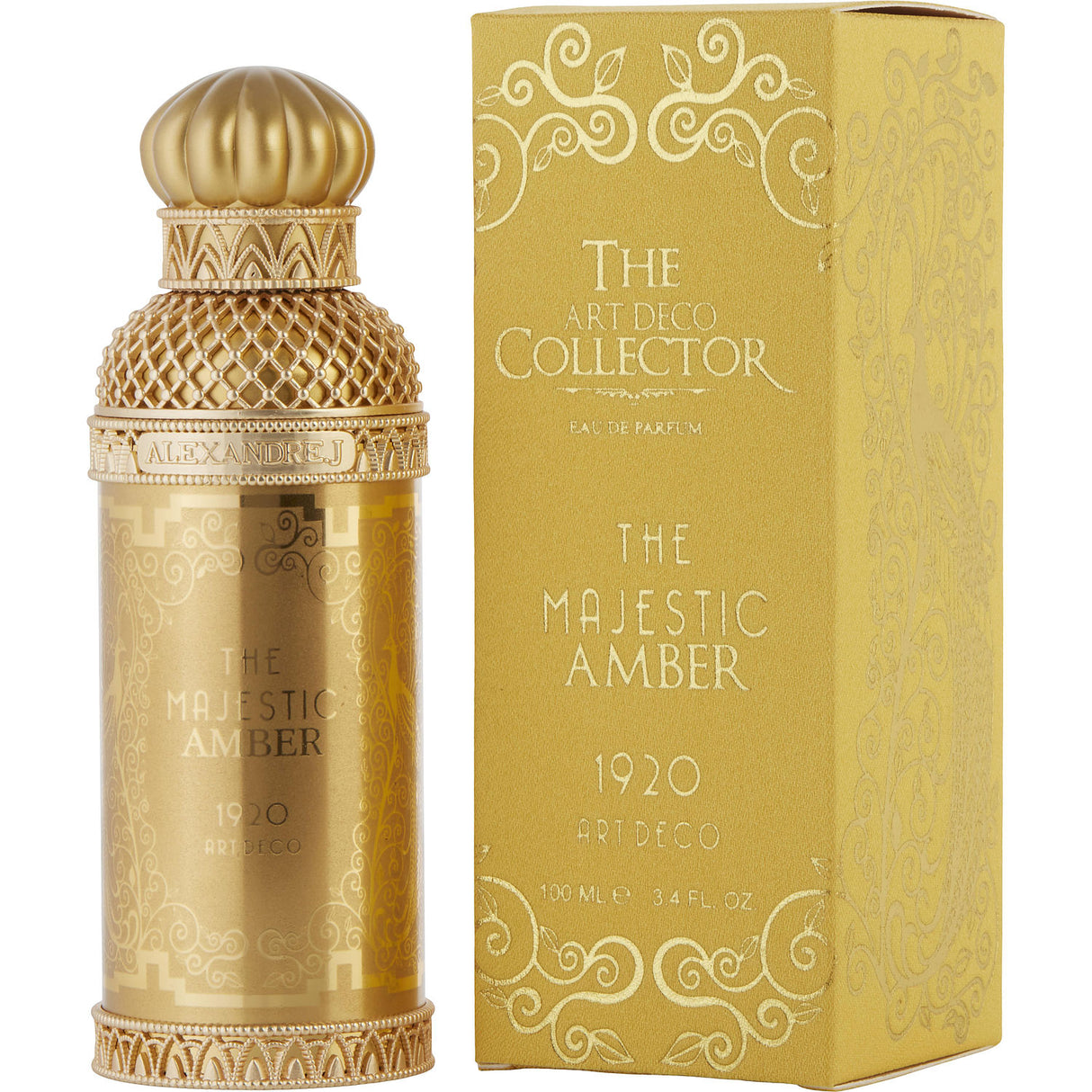 ALEXANDRE J THE MAJESTIC AMBER by Alexandre J - EAU DE PARFUM SPRAY 3.4 OZ - Unisex