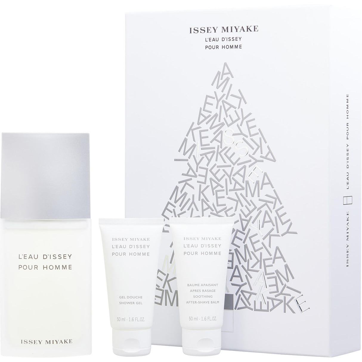 L'EAU D'ISSEY by Issey Miyake - EDT SPRAY 4.2 OZ & AFTER SHAVE BALM 1.6 OZ & SHOWER GEL 1.6 OZ - Men