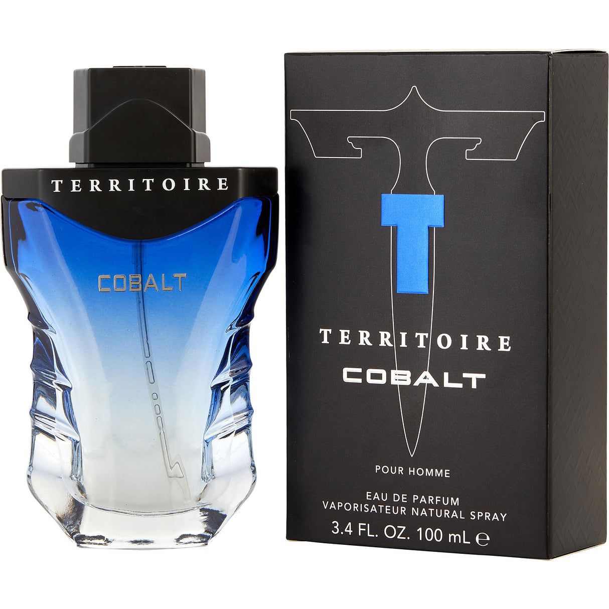 TERRITOIRE COBALT  by YZY PERFUME - EAU DE PARFUM SPRAY 3.4 OZ - Men