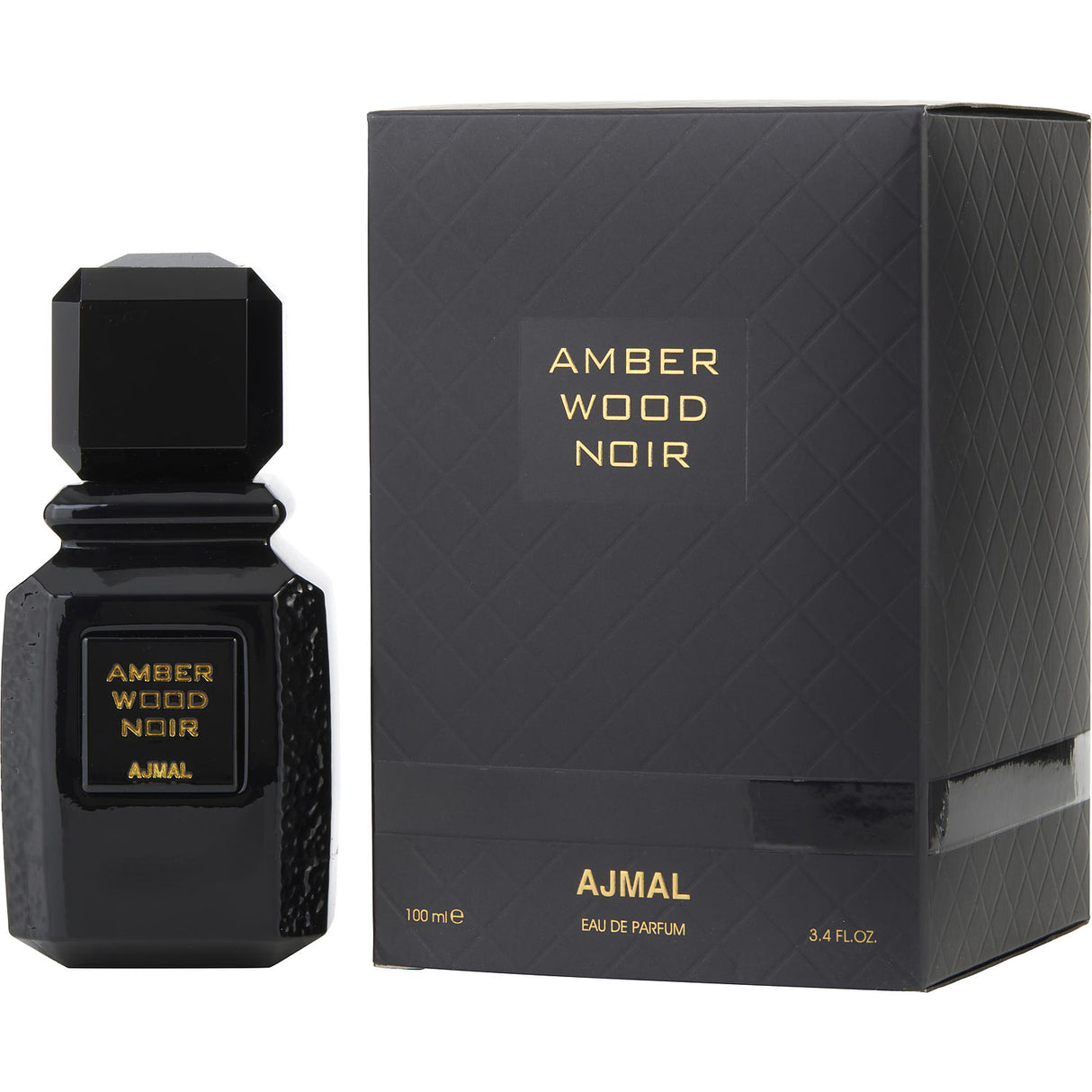 AJMAL AMBER WOOD NOIR by Ajmal - EAU DE PARFUM SPRAY 3.4 OZ - Unisex