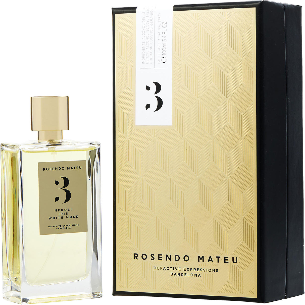 ROSENDO MATEU NO 3 by Rosendo Mateu - EAU DE PARFUM SPRAY 3.4 OZ - Unisex