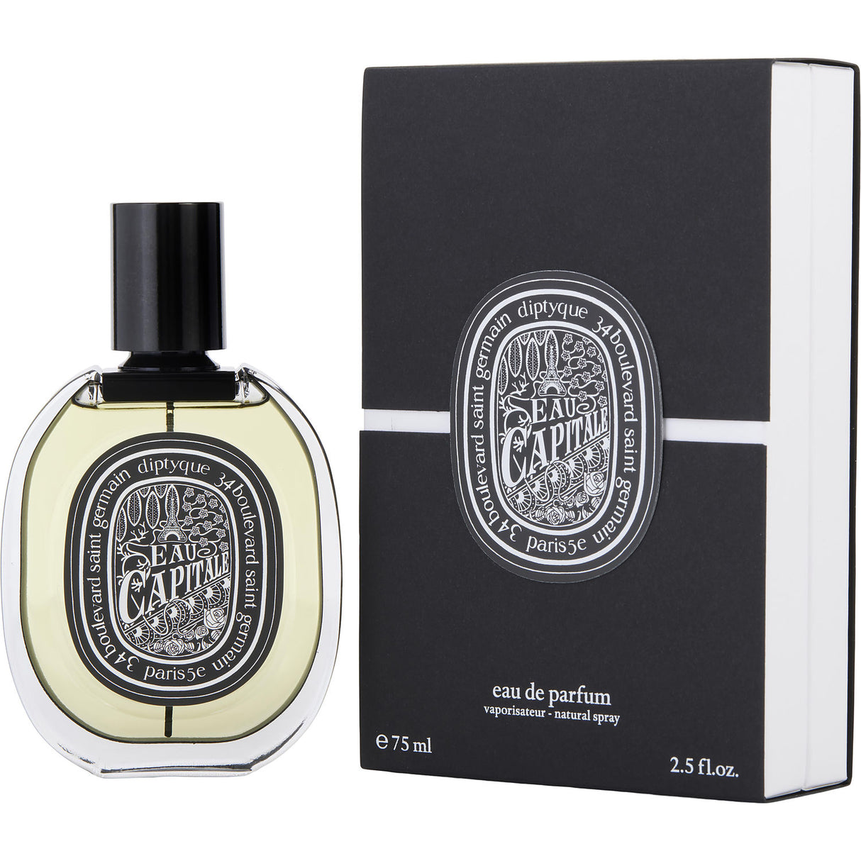 DIPTYQUE EAU CAPITALE by Diptyque - EAU DE PARFUM SPRAY 2.5 OZ - Unisex