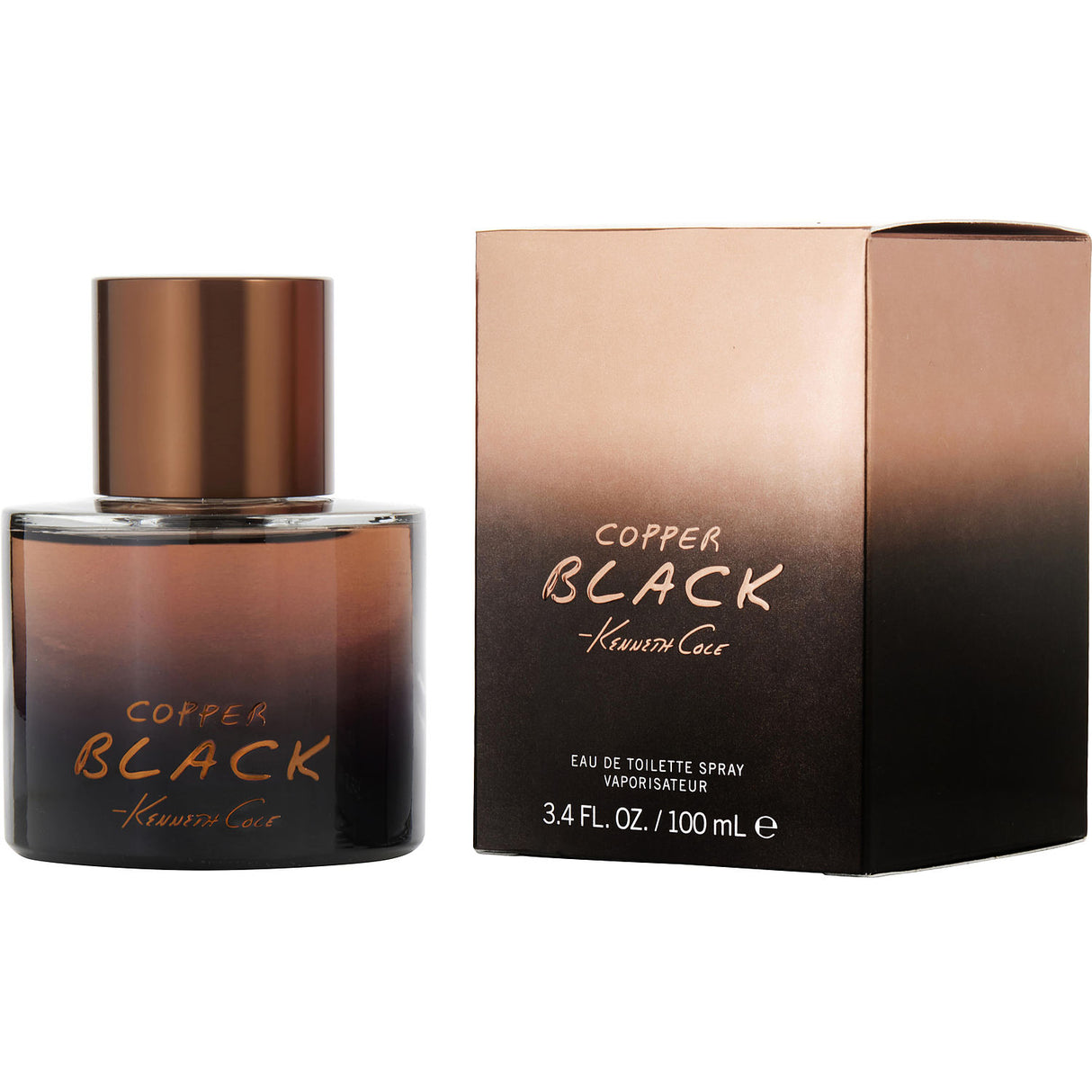 KENNETH COLE COPPER BLACK by Kenneth Cole - EDT SPRAY 3.4 OZ - Men