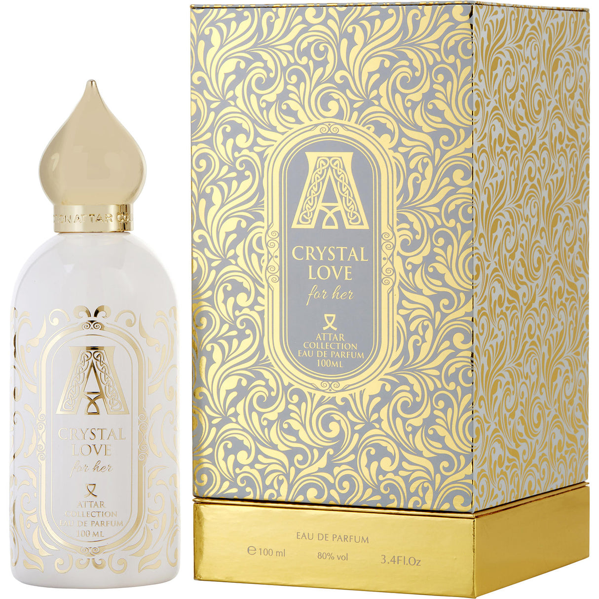 ATTAR CRYSTAL LOVE FOR HER by Attar - EAU DE PARFUM SPRAY 3.4 OZ - Women