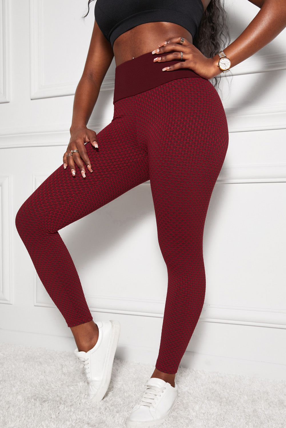 High Waist Butt Lifting Yoga Leggings by Blak Wardrob