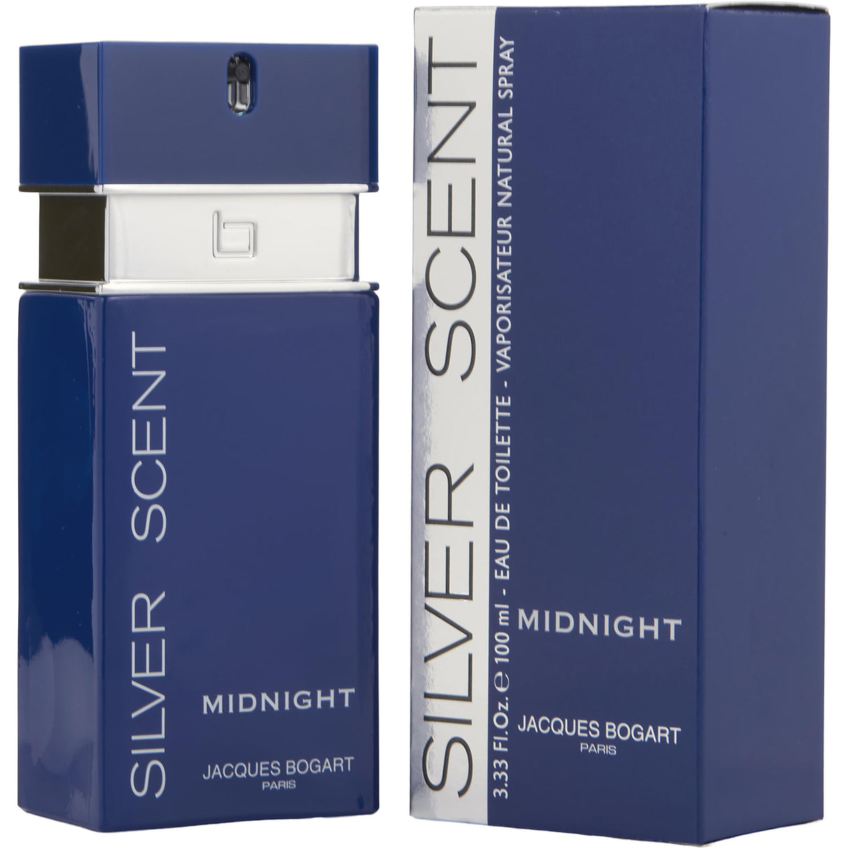 SILVER SCENT MIDNIGHT by Jacques Bogart - EDT SPRAY 3.4 OZ - Men