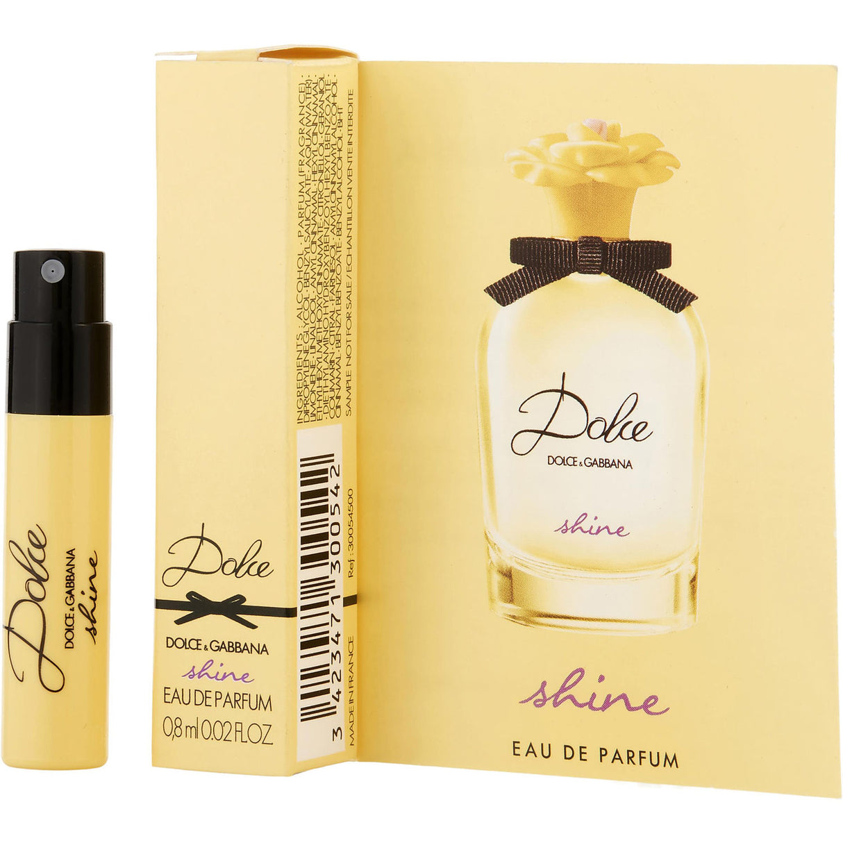 DOLCE SHINE by Dolce & Gabbana - EAU DE PARFUM SPRAY VIAL ON CARD - Women