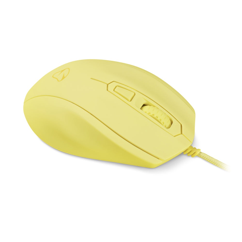 Mionix Castor French Fries Mouse Yellow by Level Up Desks