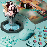 Mionix Castor Ice Cream Mouse Teal by Level Up Desks