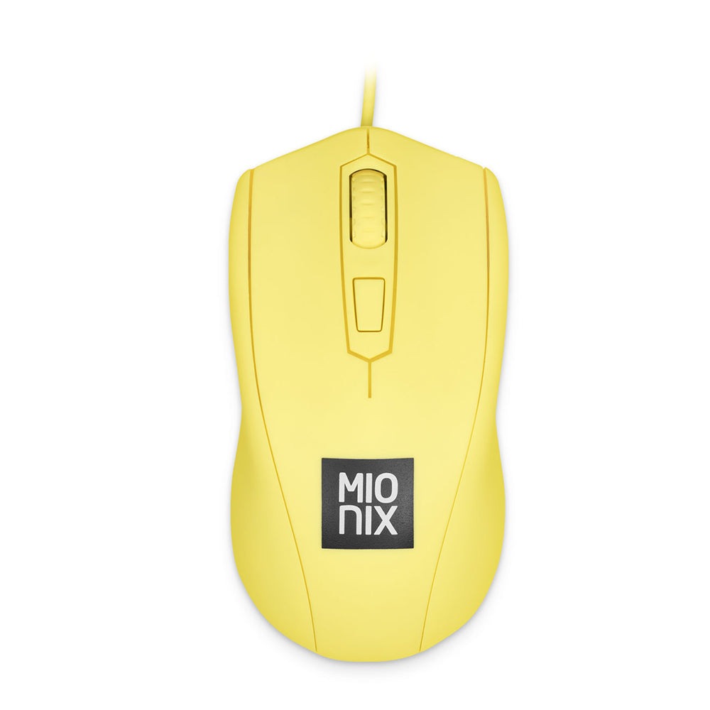 Mionix Avior French Fries Optical Mouse Yellow by Level Up Desks