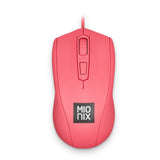 Mionix Avior Frosting Optical Mouse Pink by Level Up Desks