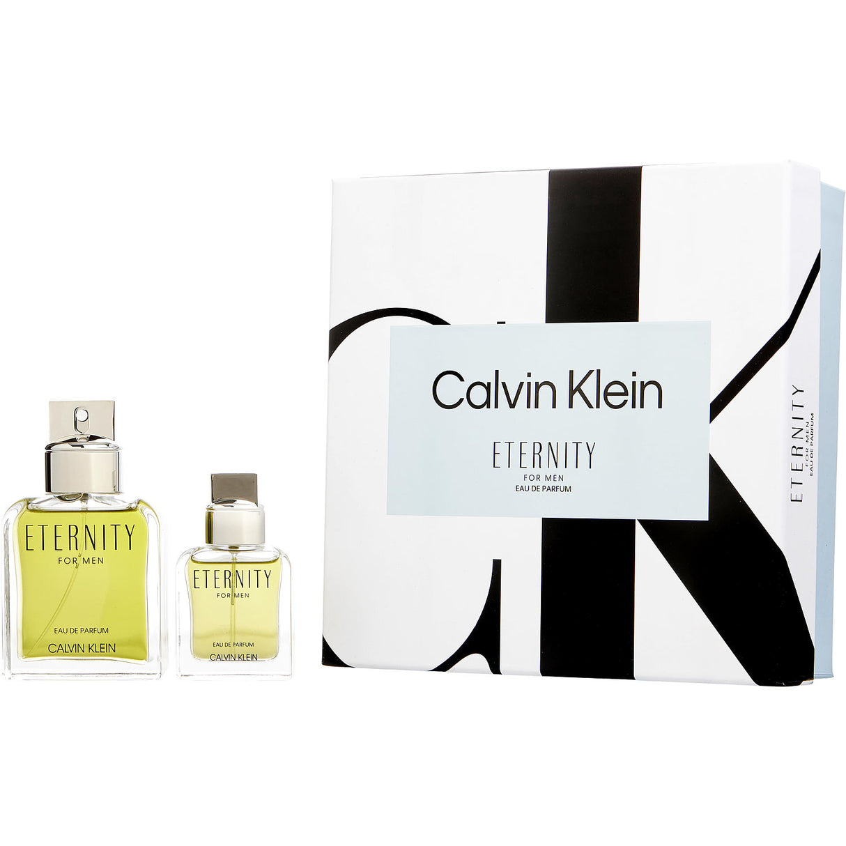 ETERNITY by Calvin Klein - EAU DE PARFUM SPRAY 3.4 OZ & EAU DE PARFUM SPRAY 1 OZ - Men