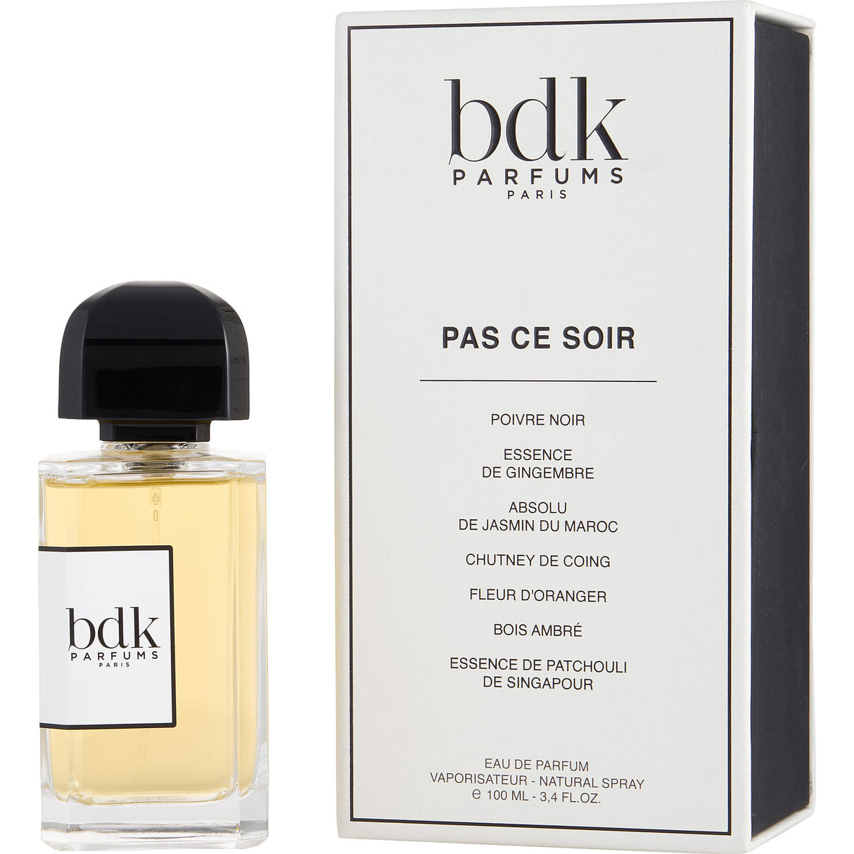 BDK PAS CE SOIR by BDK Parfums - EAU DE PARFUM SPRAY 3.4 OZ - Unisex