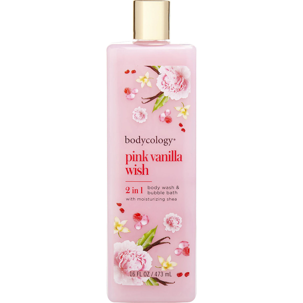 BODYCOLOGY PINK VANILLA WISH by Bodycology - BODY WASH 16 OZ - Women