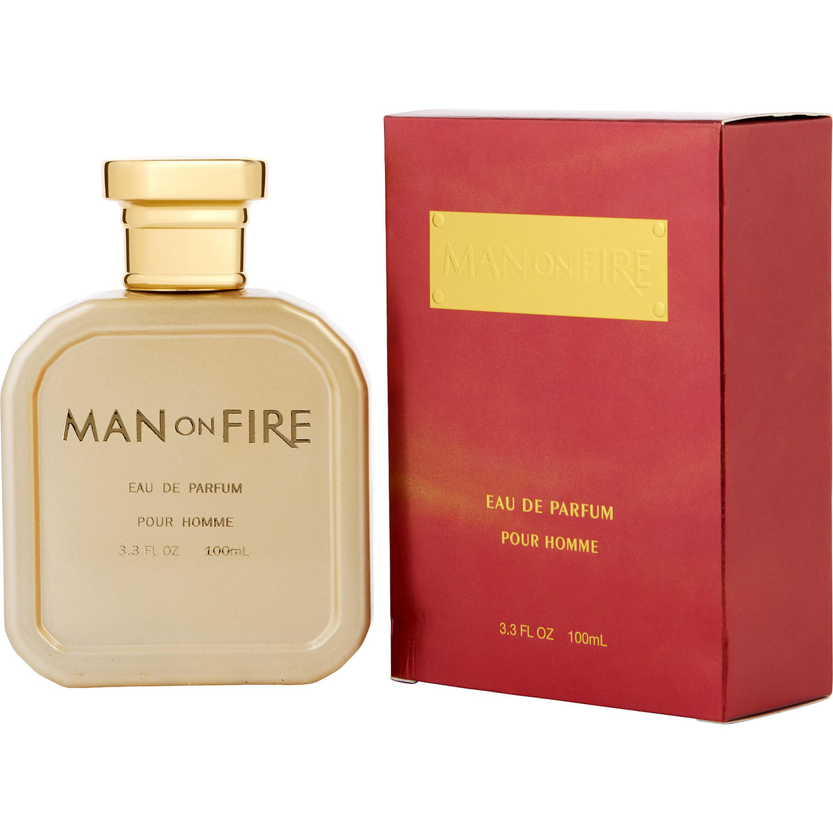 MAN ON FIRE by YZY PERFUME - EAU DE PARFUM SPRAY 3.4 OZ - Men